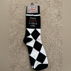 FANCY BOURBON DRINKING SOCKS BY (buysocksyouall) made in Kentucky!